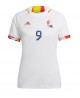 Günstige Belgien Romelu Lukaku #9 Auswärtstrikot Damen WM 2022 Kurzarm